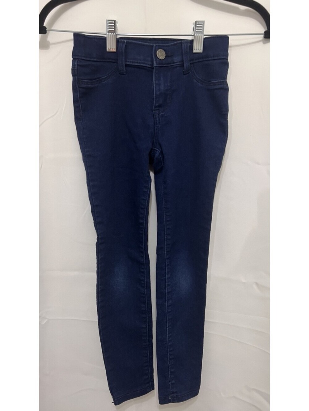 Gap Kids Girls Size 7 Regular Stretch Jeggings Dark Wash Skinny Jeans
